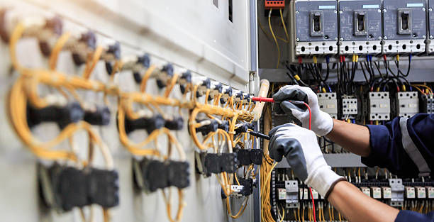 Professional Electrician technician working in Stevens Point, WI